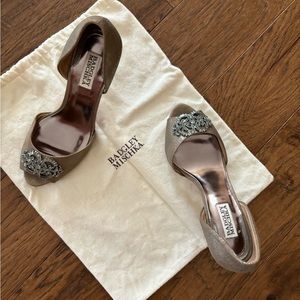 Badgley Mischka evening shoe.
